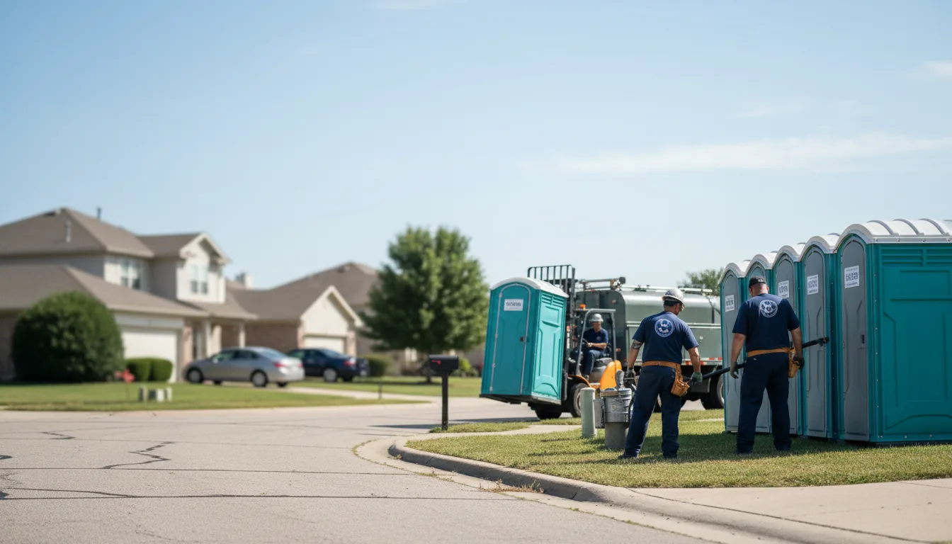 Porta Potty Rental in Western Springs, IL near me